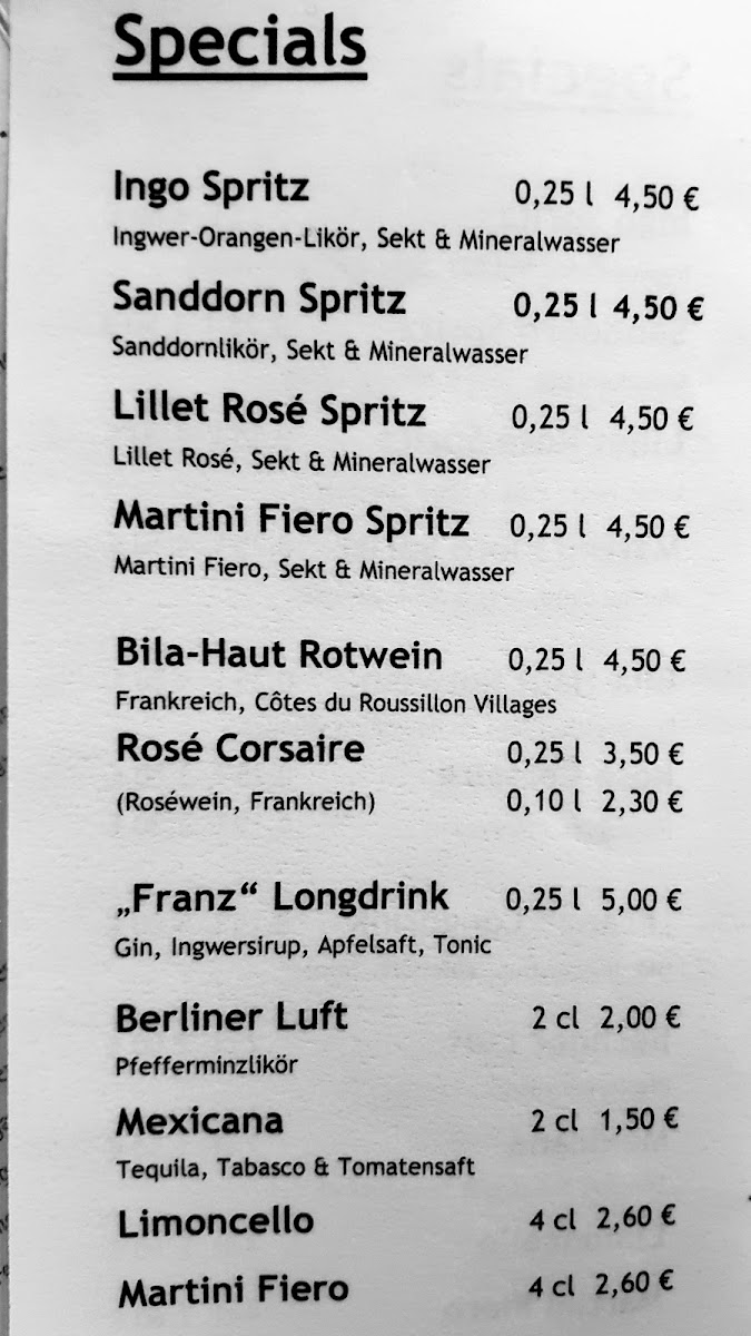 Cafe Im Hinterhaus Photo Menu 1