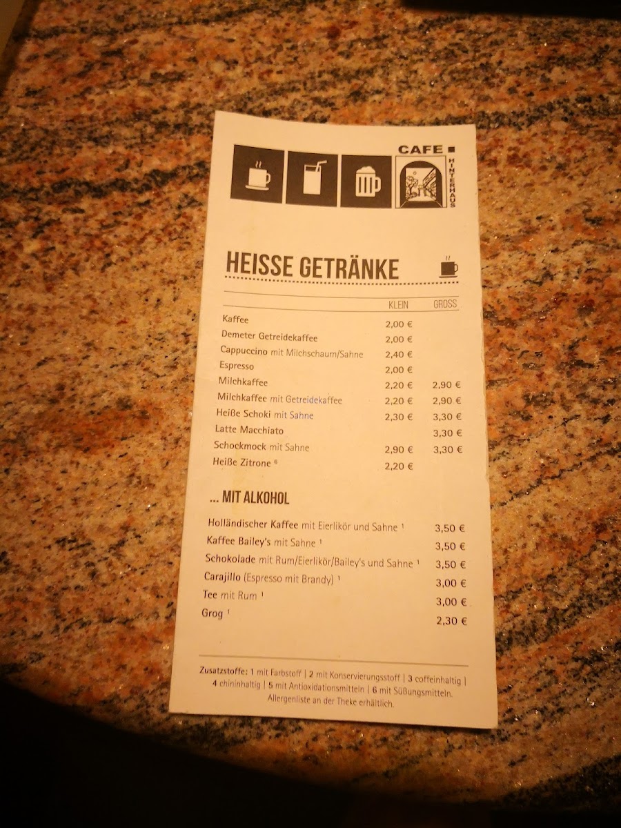 Cafe Im Hinterhaus Photo Menu 6