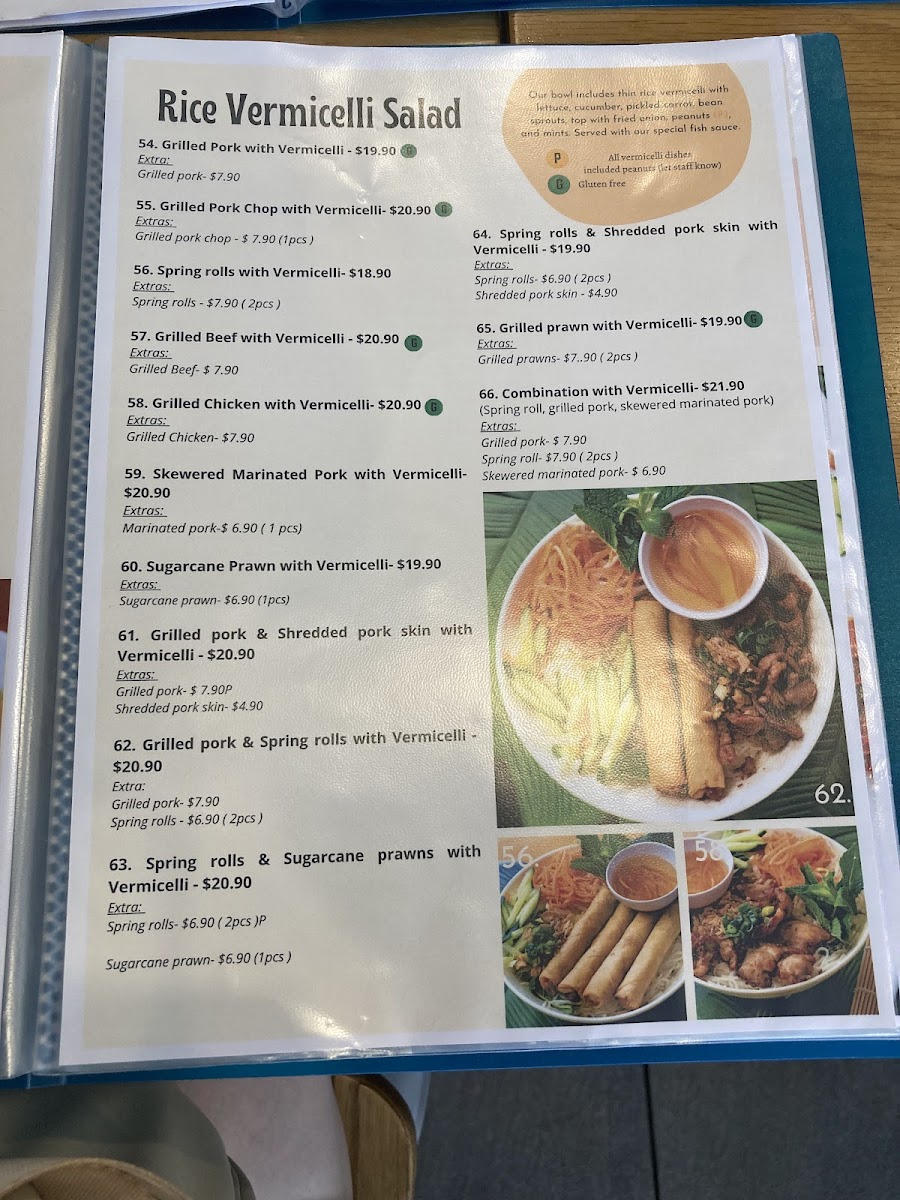 Pho Hung Photo Menu 10
