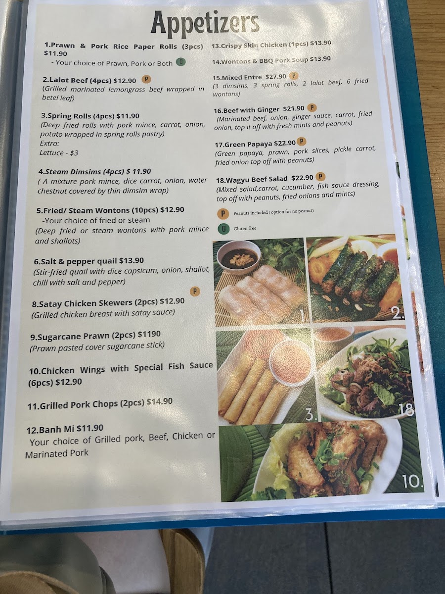 Pho Hung Photo Menu 7