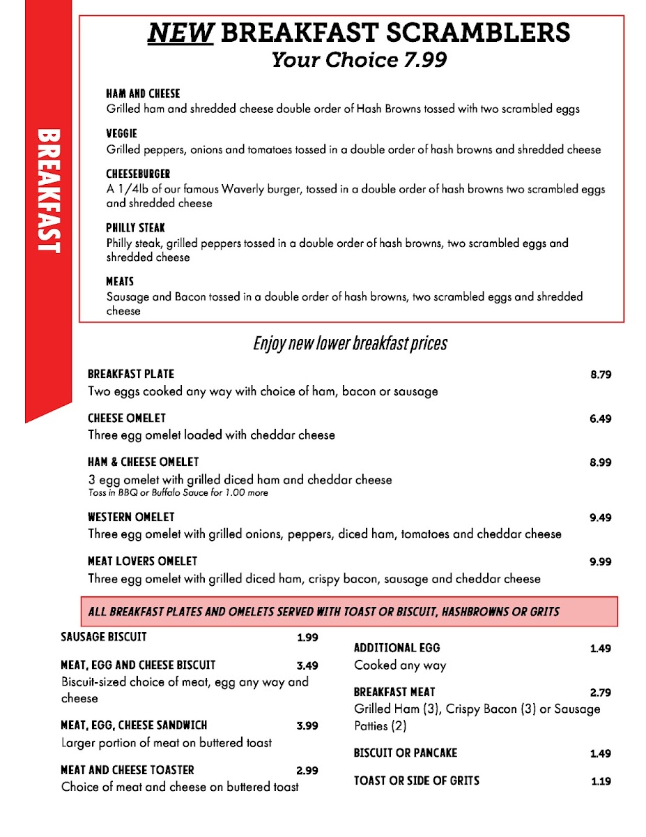 Waverly Diner Photo Menu 3