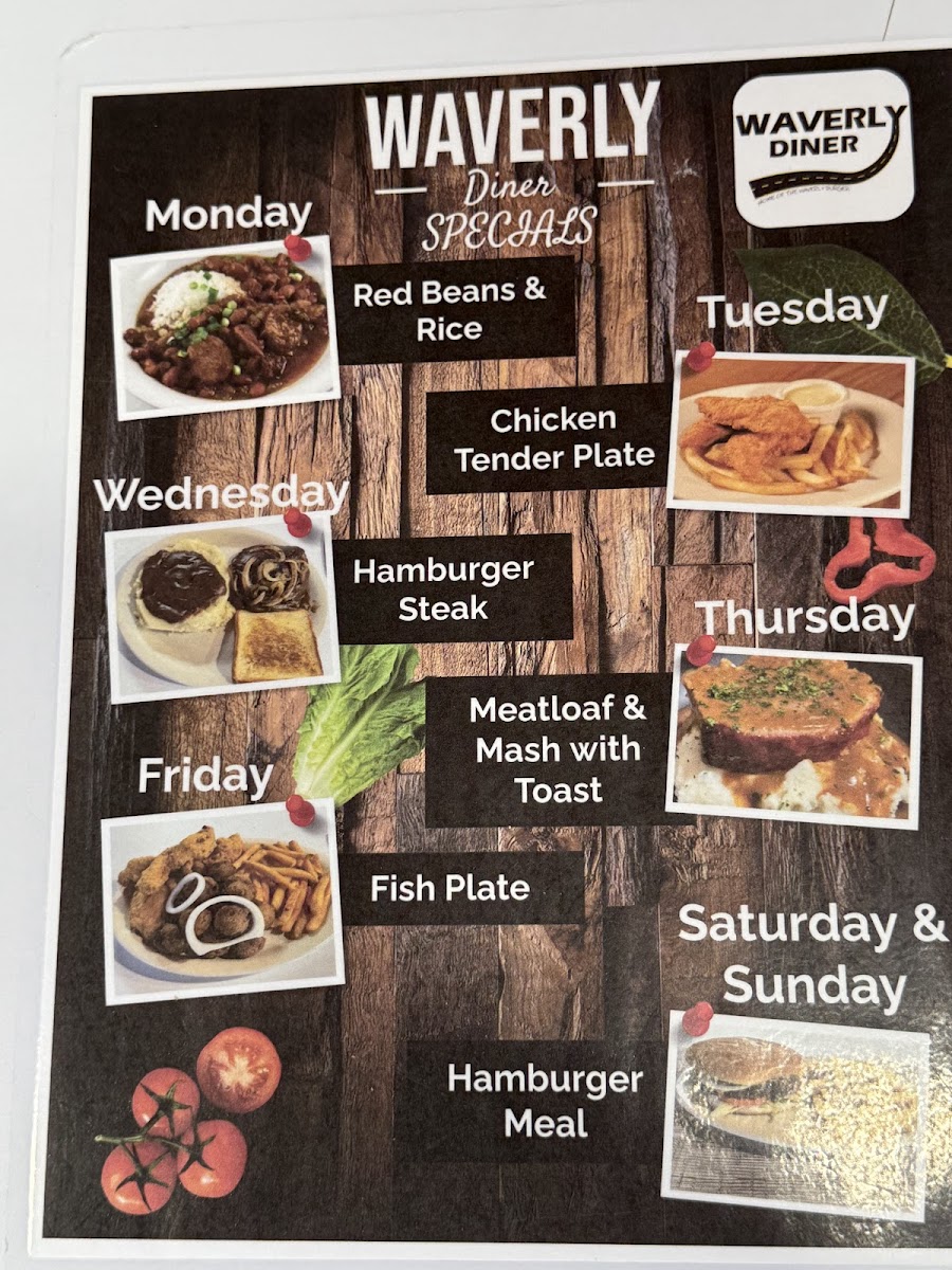 Waverly Diner Photo Menu 6