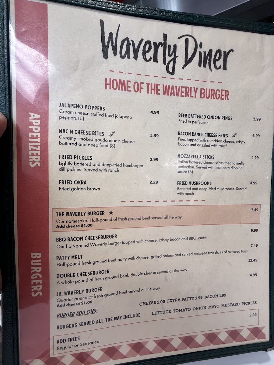 Waverly Diner Photo Menu 7