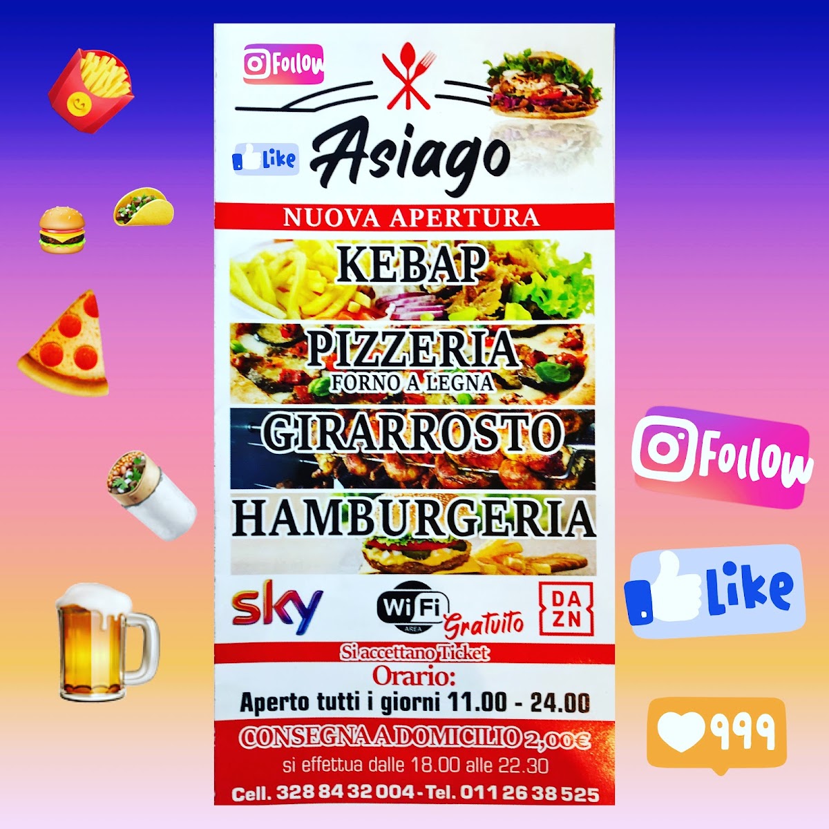 Pizzeria Asiago Photo Menu 4