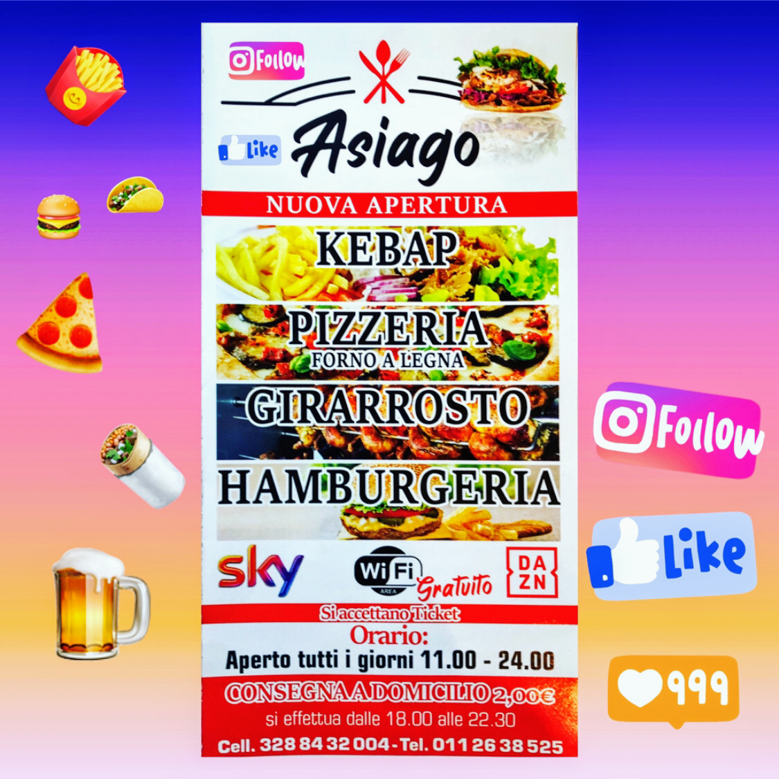 Pizzeria Asiago Photo Menu 5