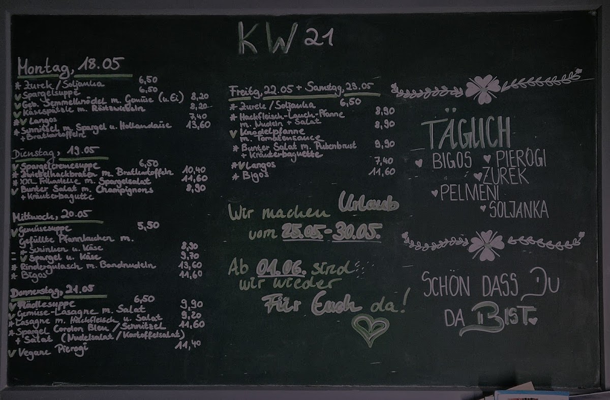 Hausmannskost Photo Menu 2