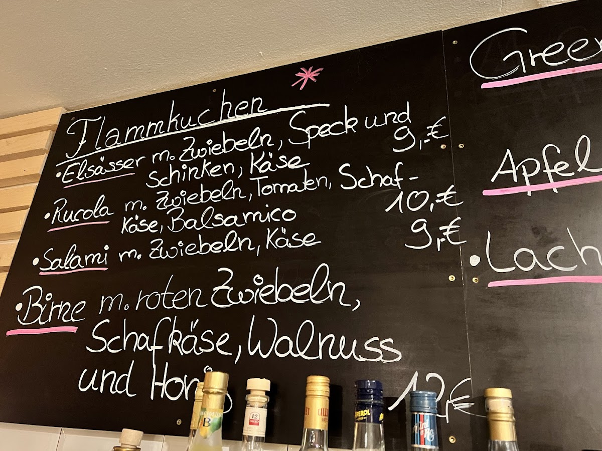 Flammerie Wetschen * Wein * Bar/ista Photo Menu 1