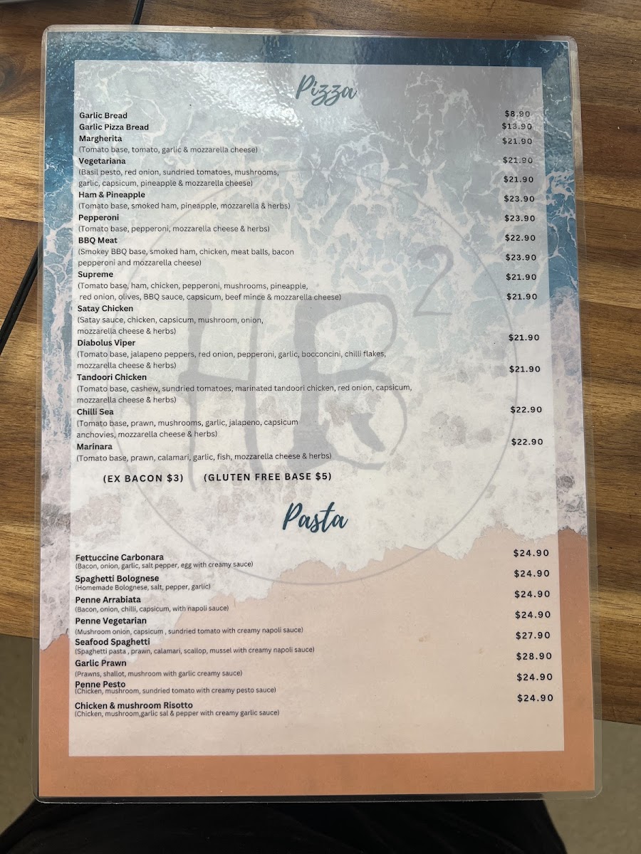 Harry's Beach Bistro Photo Menu 4