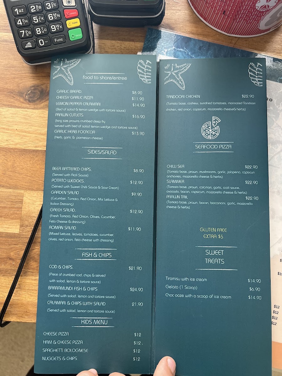Harry's Beach Bistro Photo Menu 6