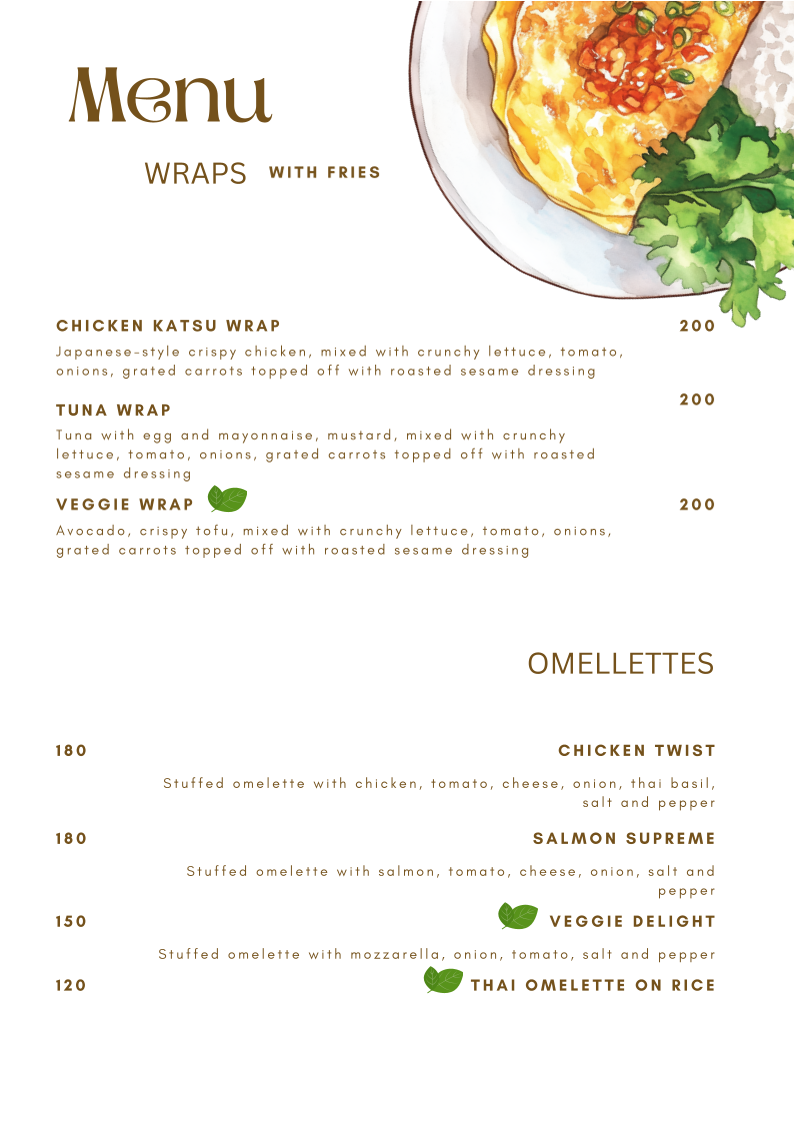 Hideaway Coffee House and Eatery Photo Menu 3