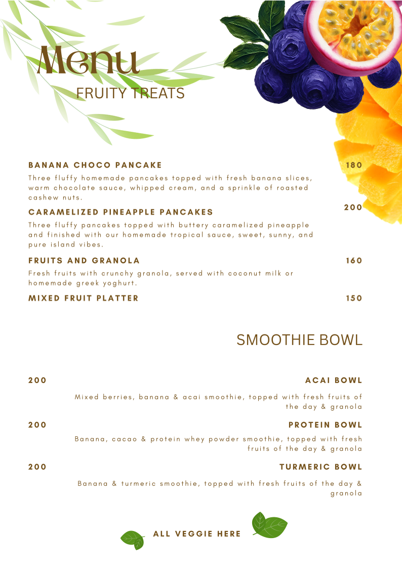 Hideaway Coffee House and Eatery Photo Menu 4