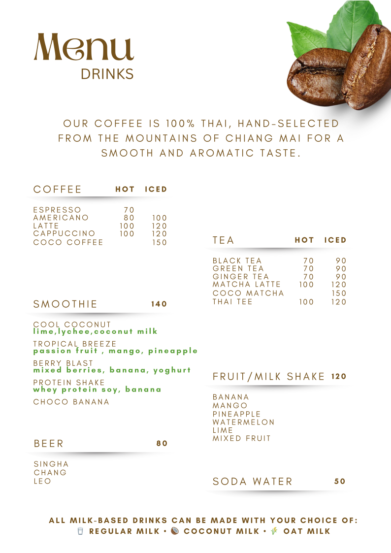 Hideaway Coffee House and Eatery Photo Menu 5