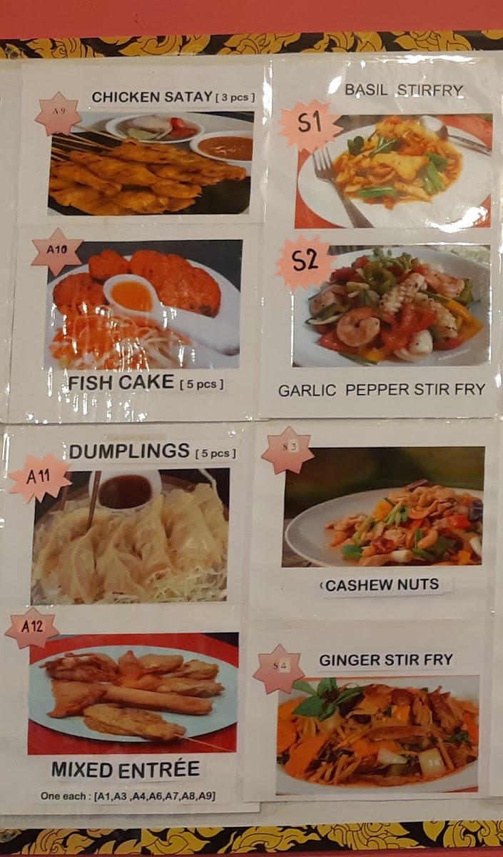 Thai​ Street​ Thai Takeaway Photo Menu 10