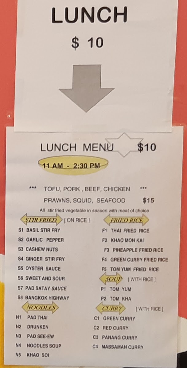 Thai​ Street​ Thai Takeaway Photo Menu 8