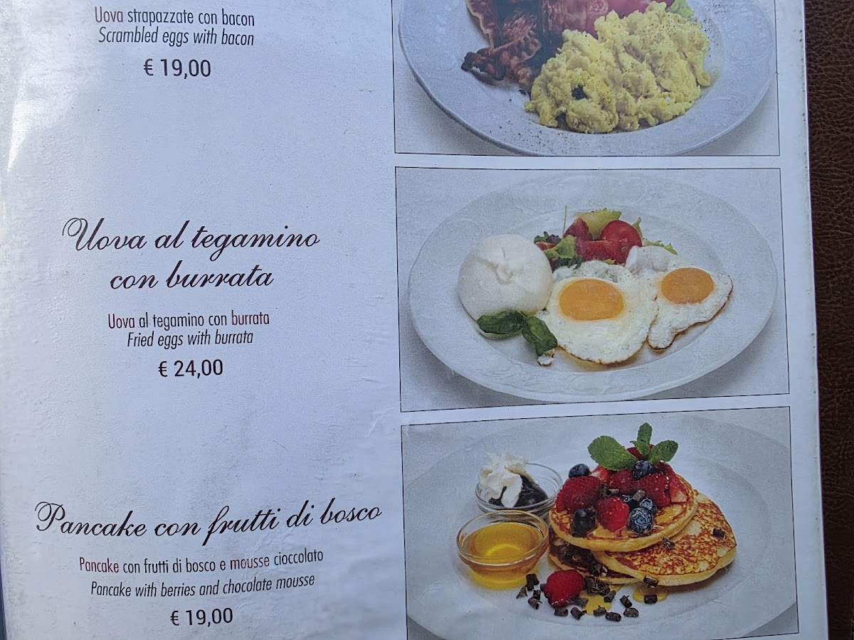 Caffè Dante Restaurant Photo Menu 2