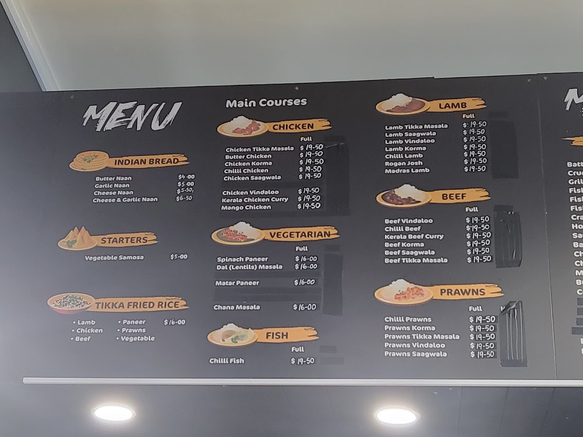 The Empty Nest Takeaways( Fish N Chips/Indian) Photo Menu 1