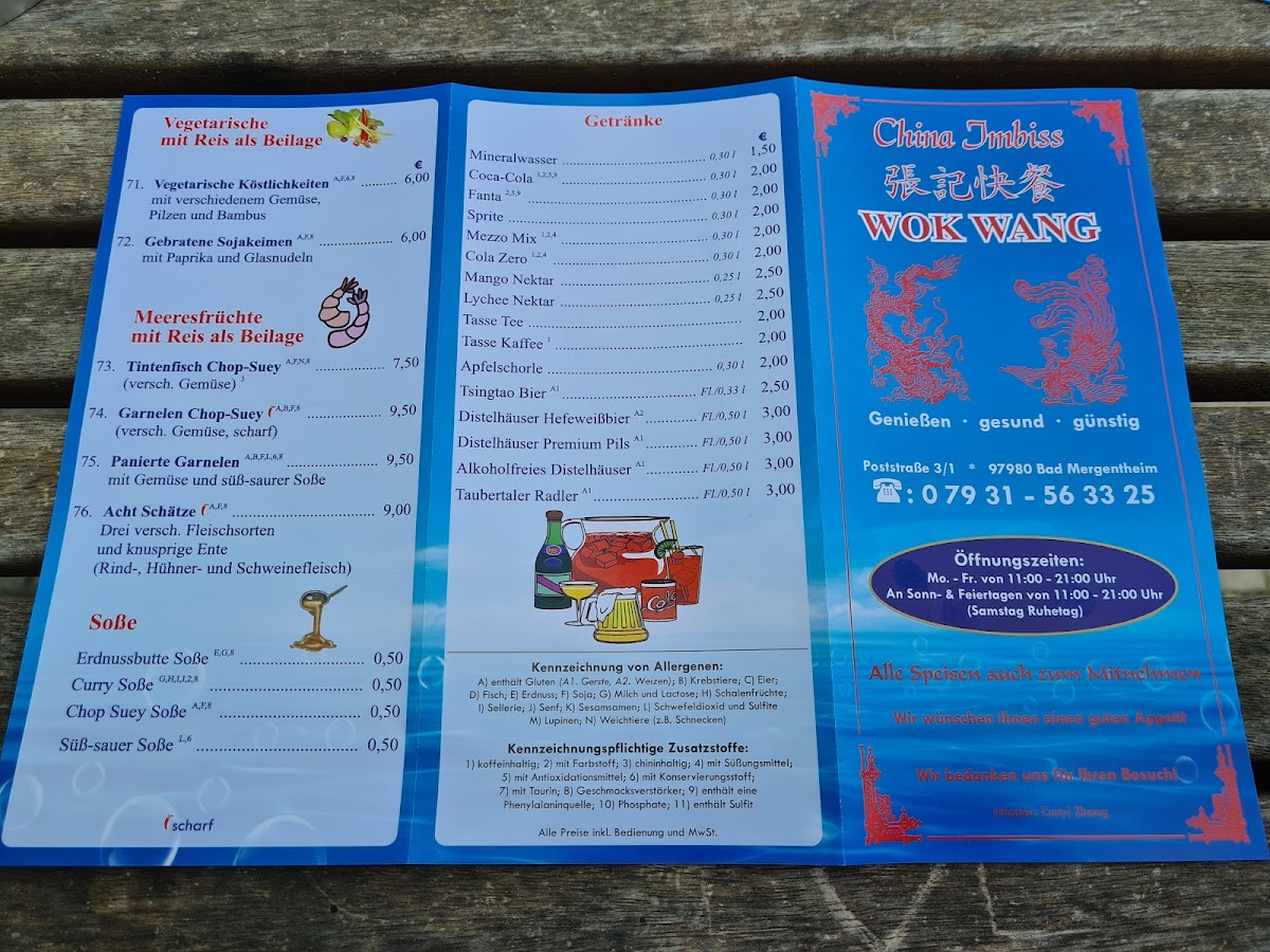 China Imbiss & Tee WOK Wang Photo Menu 6