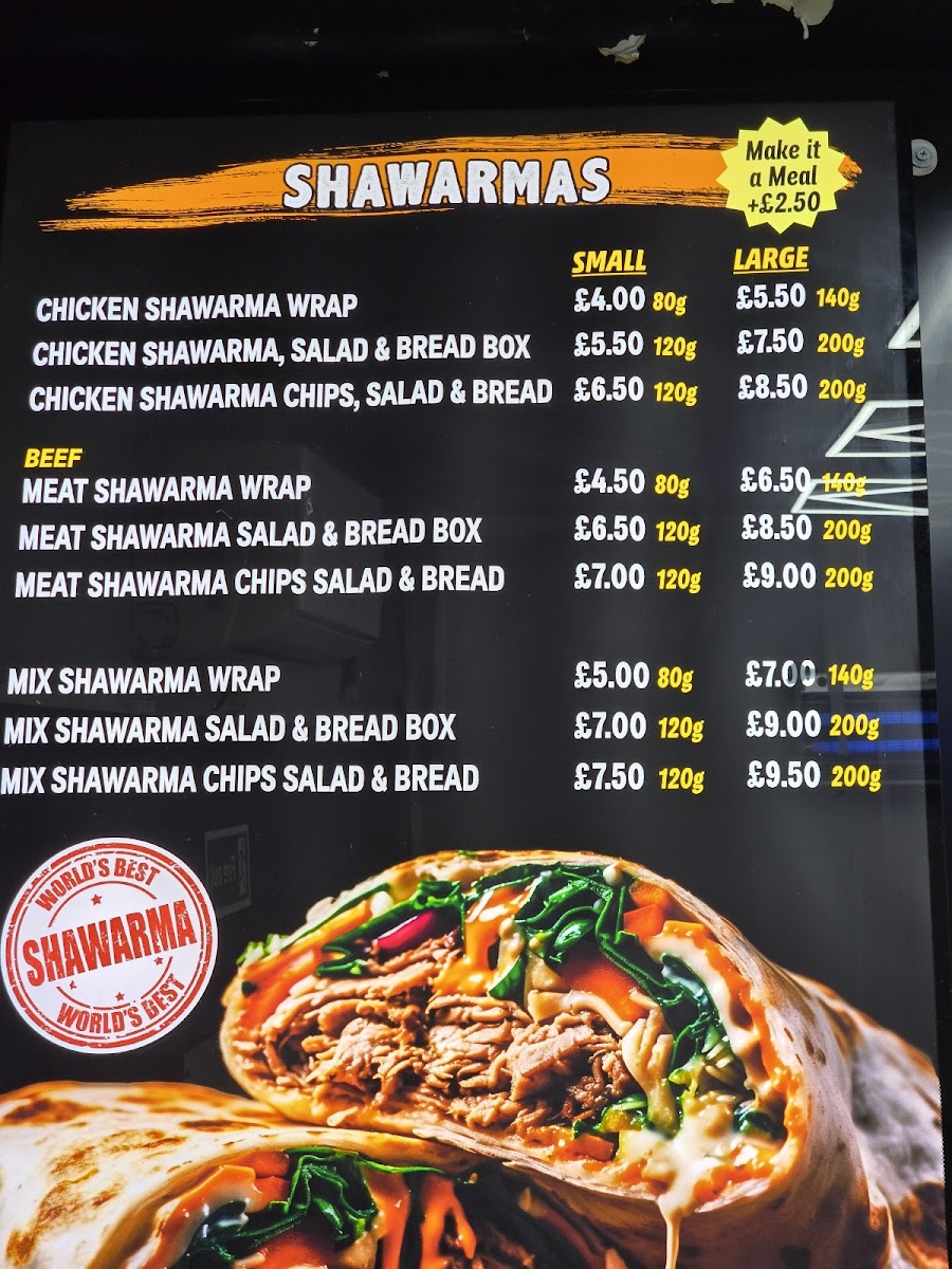 Madinah Shawarma Photo Menu 5