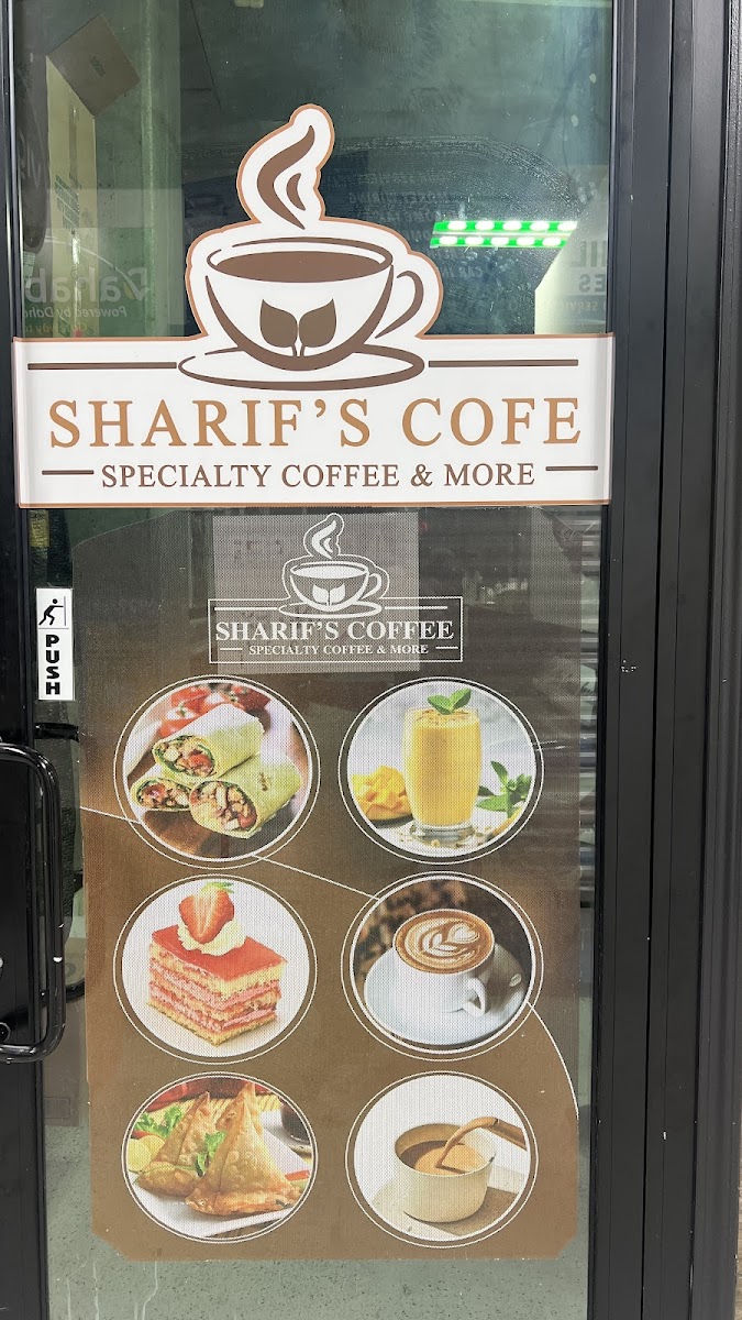 Sharif's Coffee Photo Menu 2