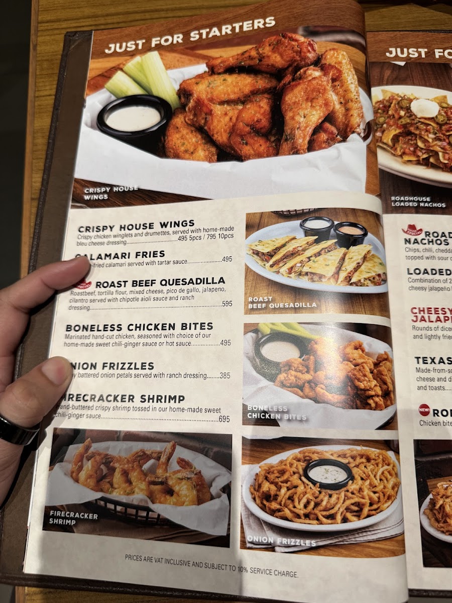 Texas Roadhouse - Vermosa Photo Menu 5