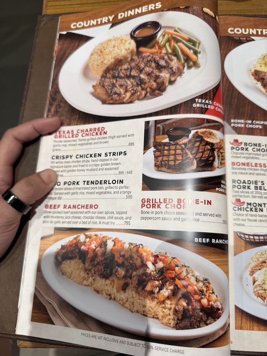 Texas Roadhouse - Vermosa Photo Menu 6