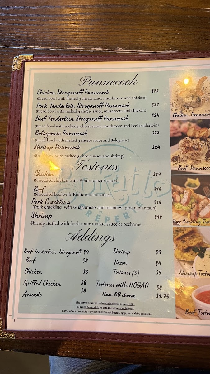 Bokatto Creperie Photo Menu 5