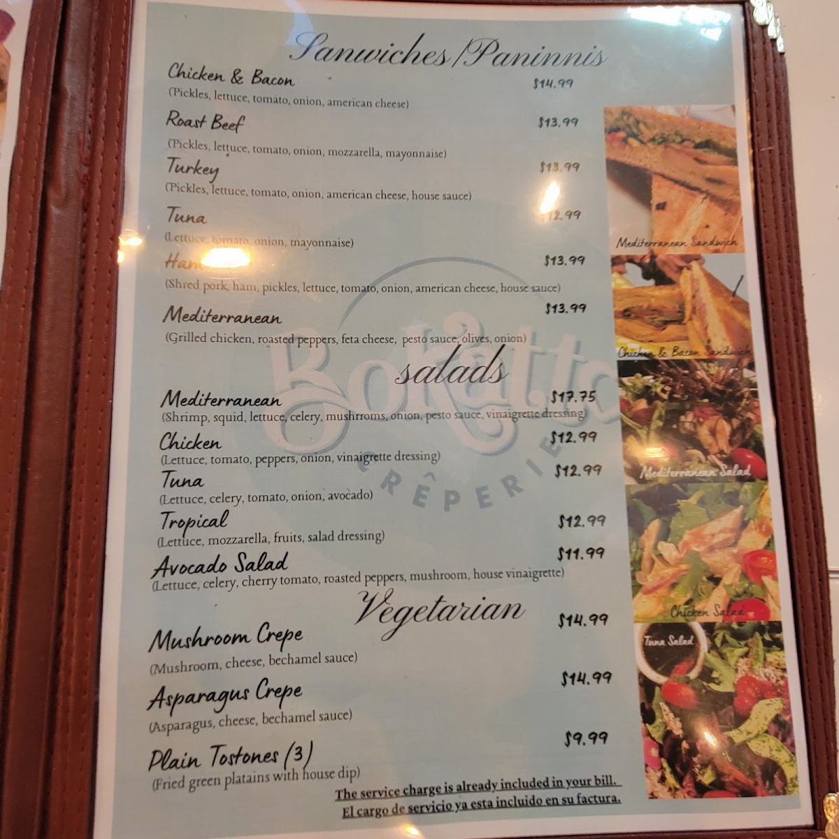 Bokatto Creperie Photo Menu 8