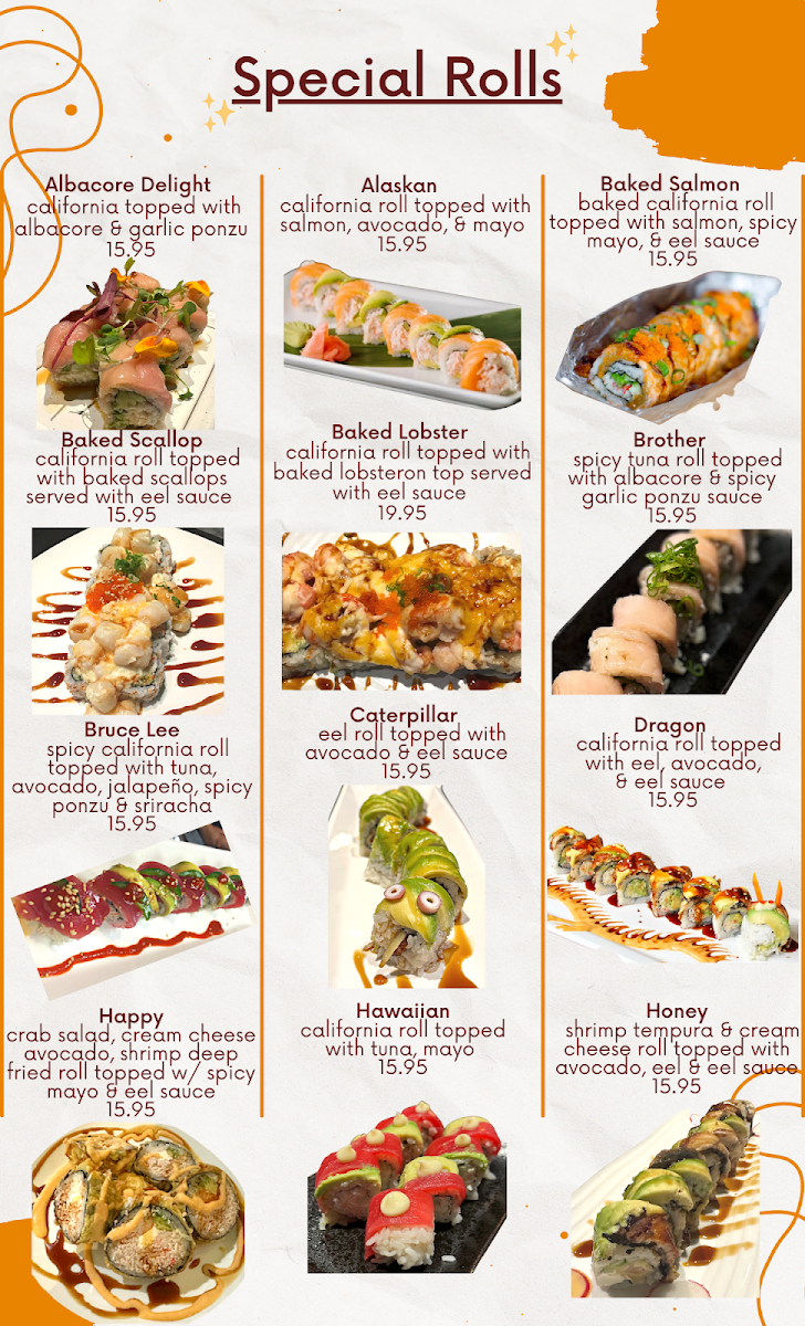 Sister Sushi & Grilled Photo Menu 1
