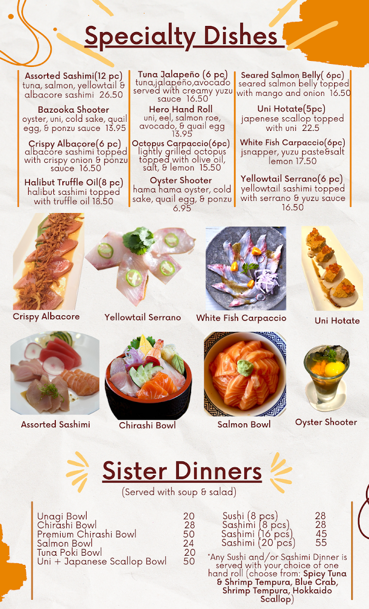 Sister Sushi & Grilled Photo Menu 4
