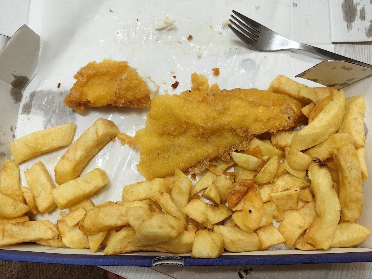 Chard Fish and Chips