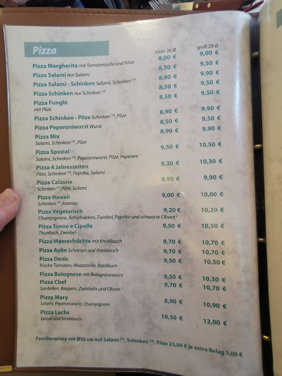 Pizzeria Saim Photo Menu 2