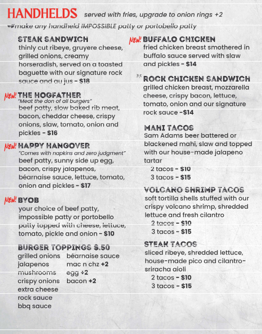 Black Rock Bar & Grill Photo Menu 4