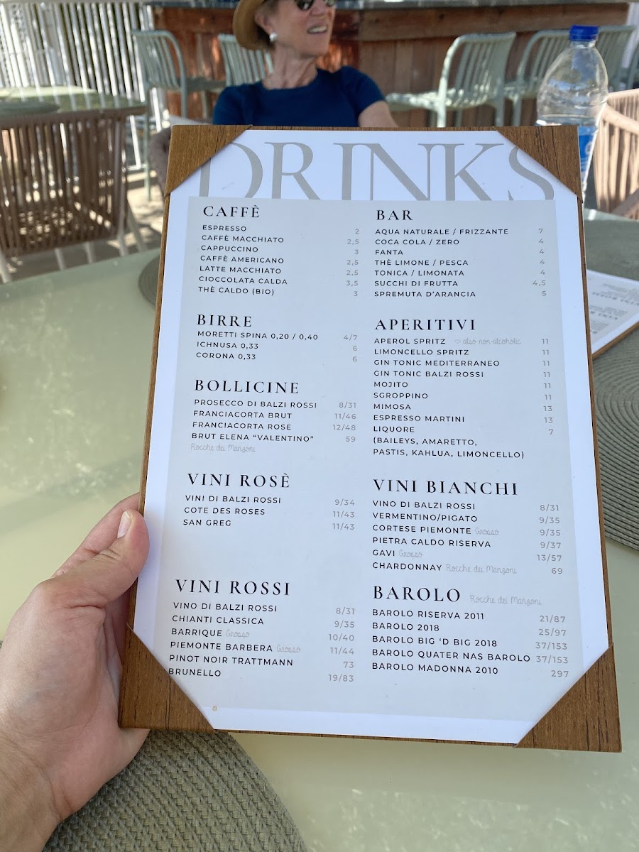 Bar & Restaurant Mangiare al Mare Photo Menu 1