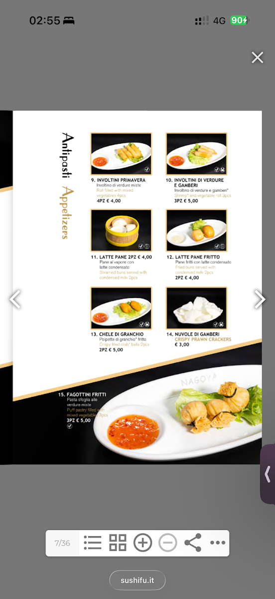 Sushi fu ristorante Giapponese Photo Menu 10