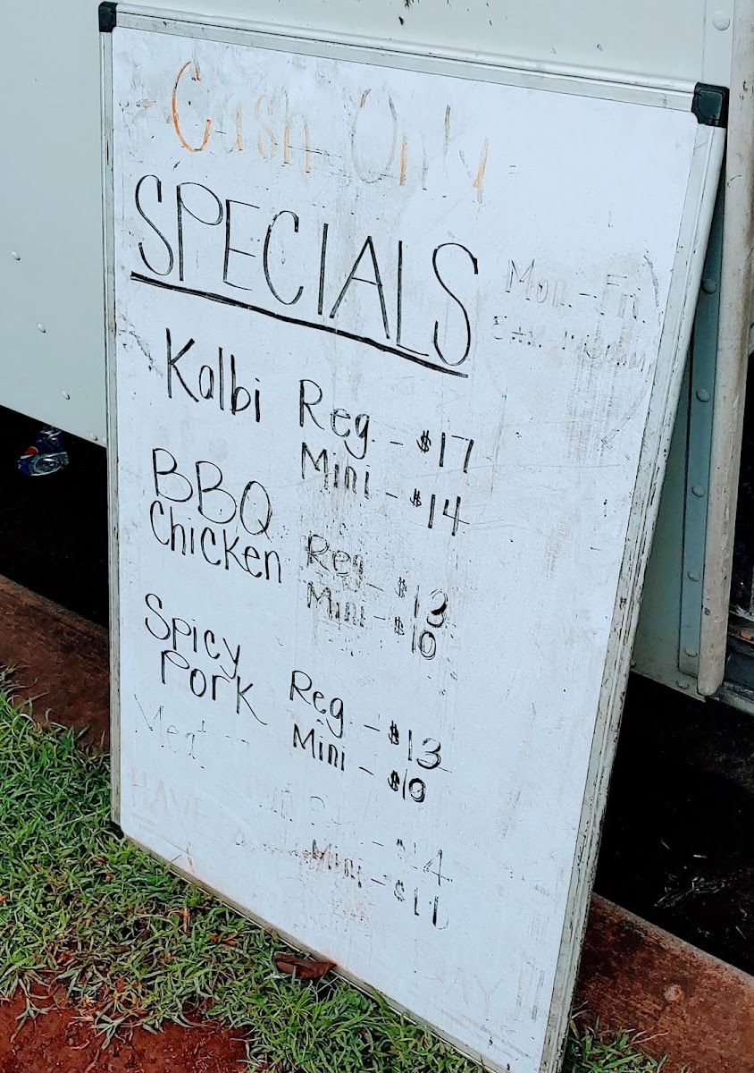 Lee's Breakfast Wagon Photo Menu 4