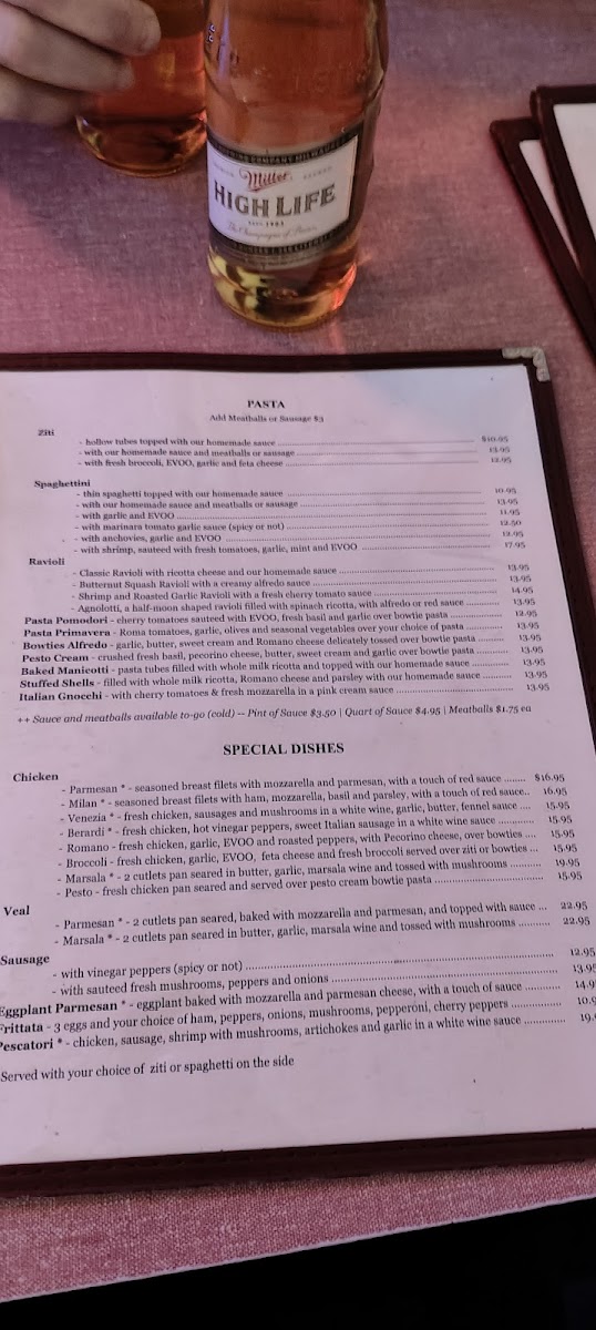 Denly Gardens Old World Pizza Photo Menu 1