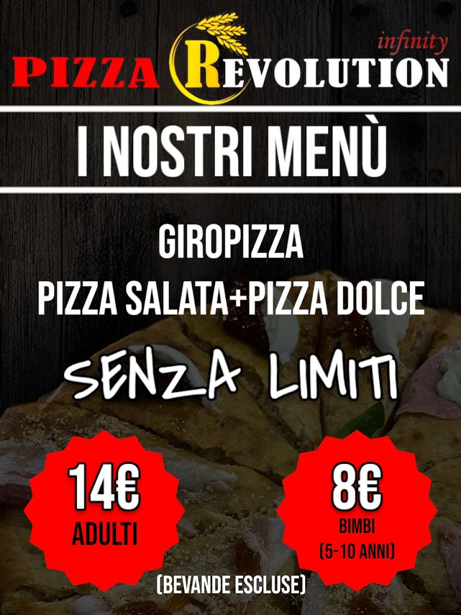 Pizza Revolution Gavirate Photo Menu 1