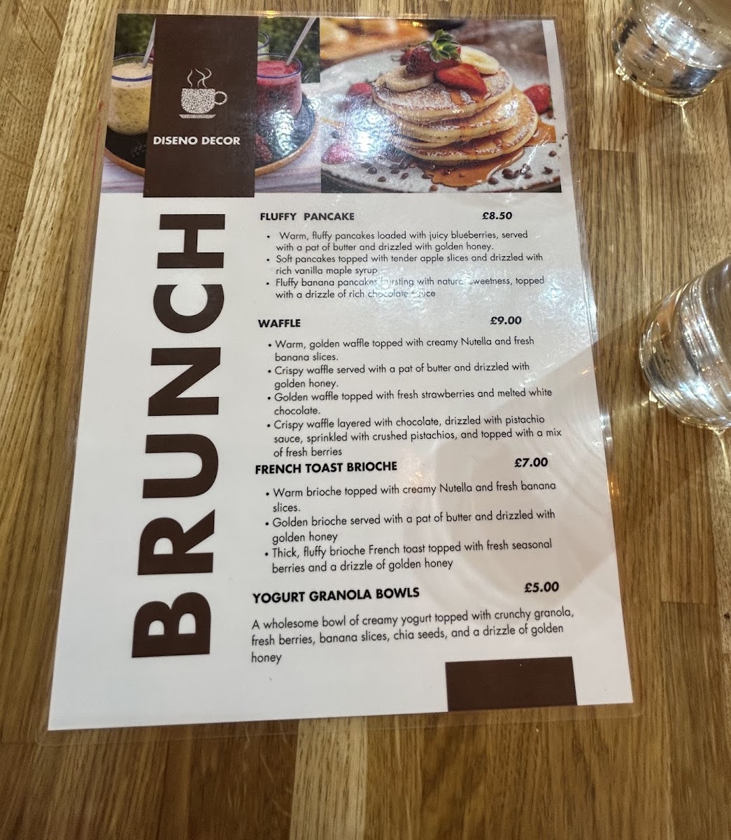 Diseno coffee Photo Menu 4