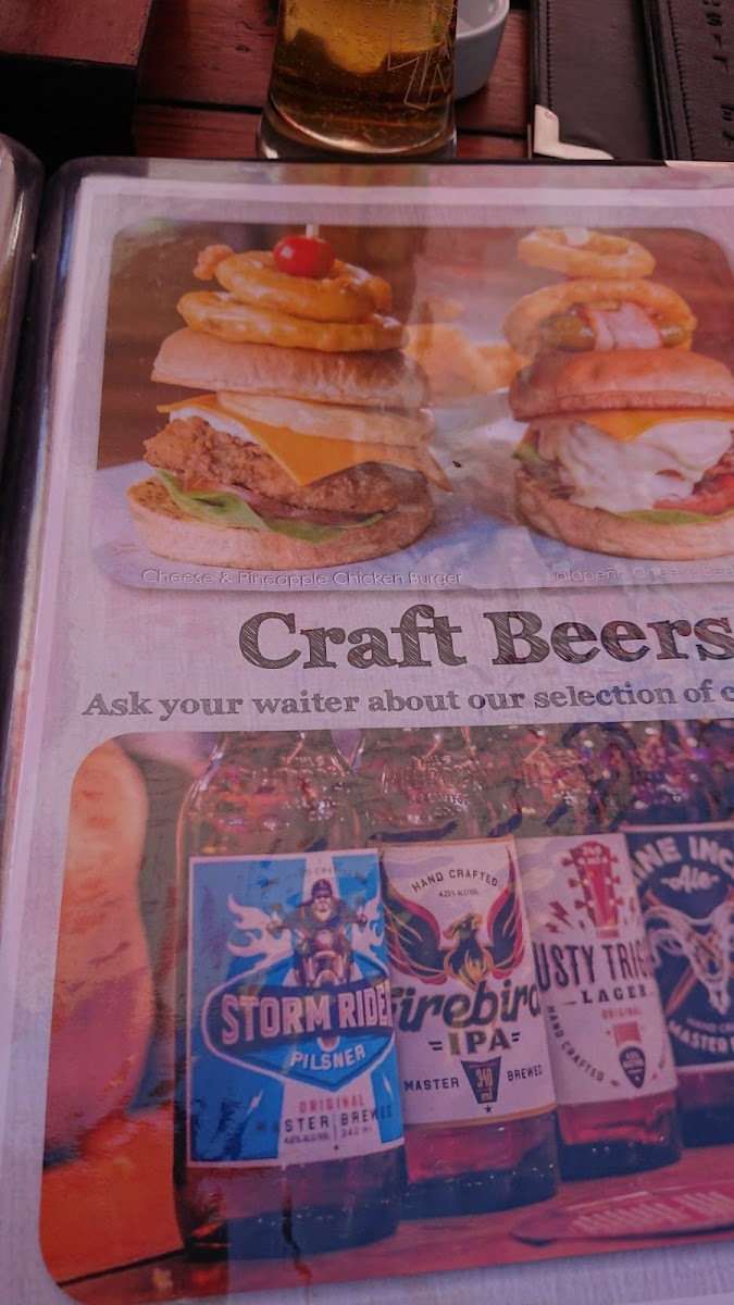 Occidental Bar Photo Menu 10