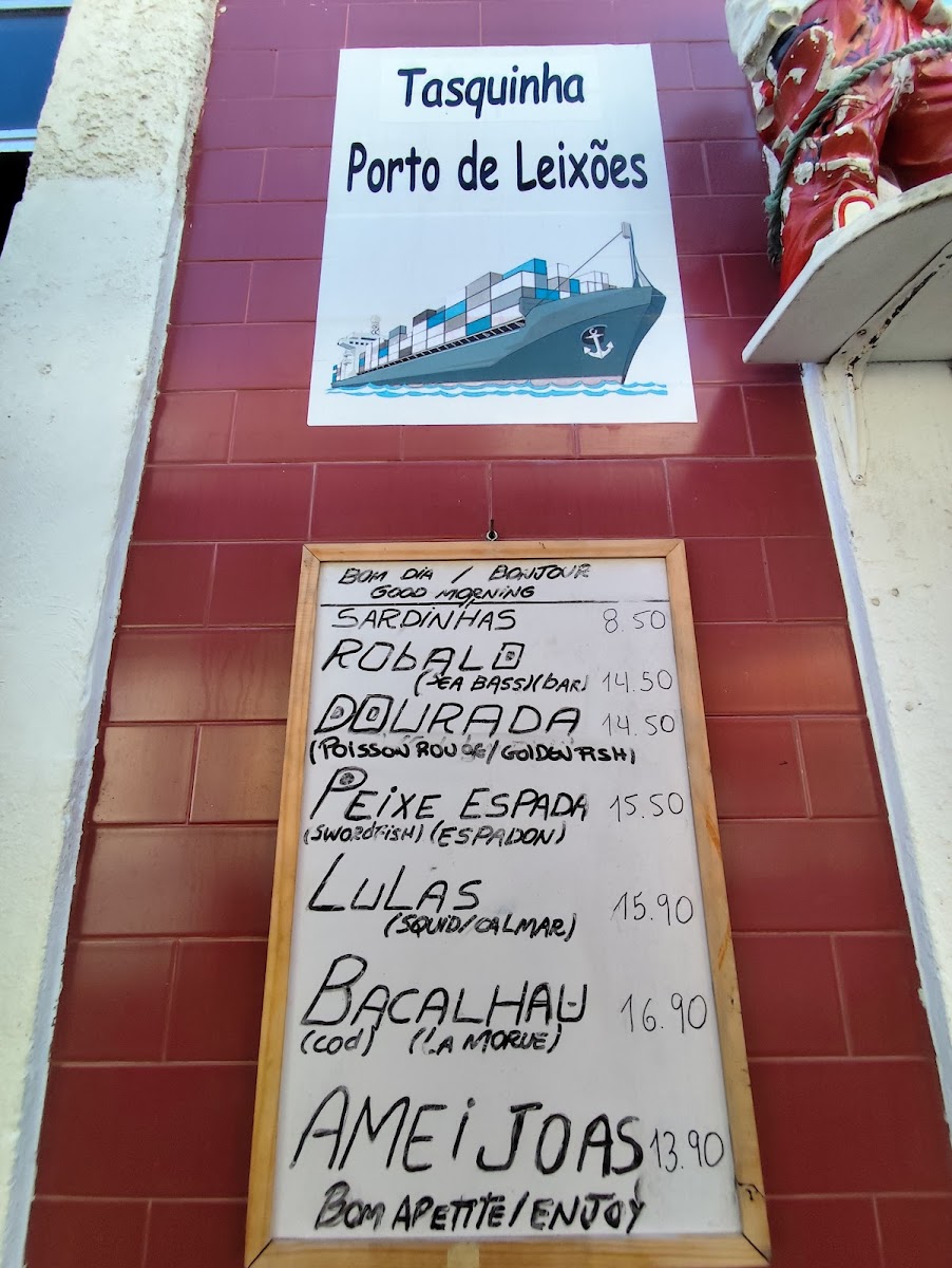 Tasquinha Porto de Leixões Photo Menu 5