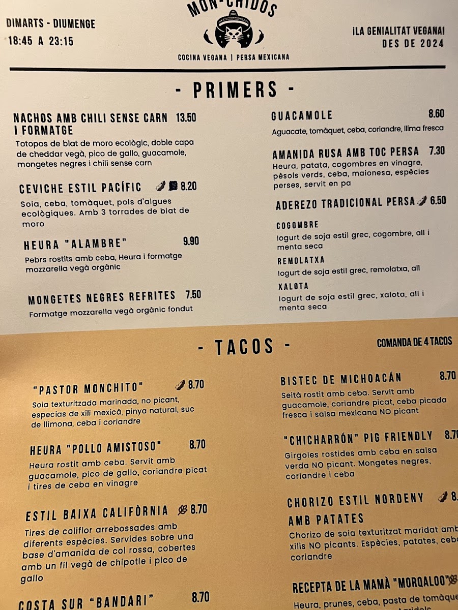 Mon-Chidos Photo Menu 8