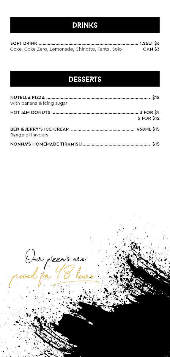 Romolo Pizza Photo Menu 4