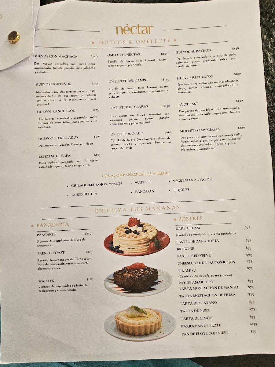 NÉCTAR RESTAURANTE RELIZ Photo Menu 1