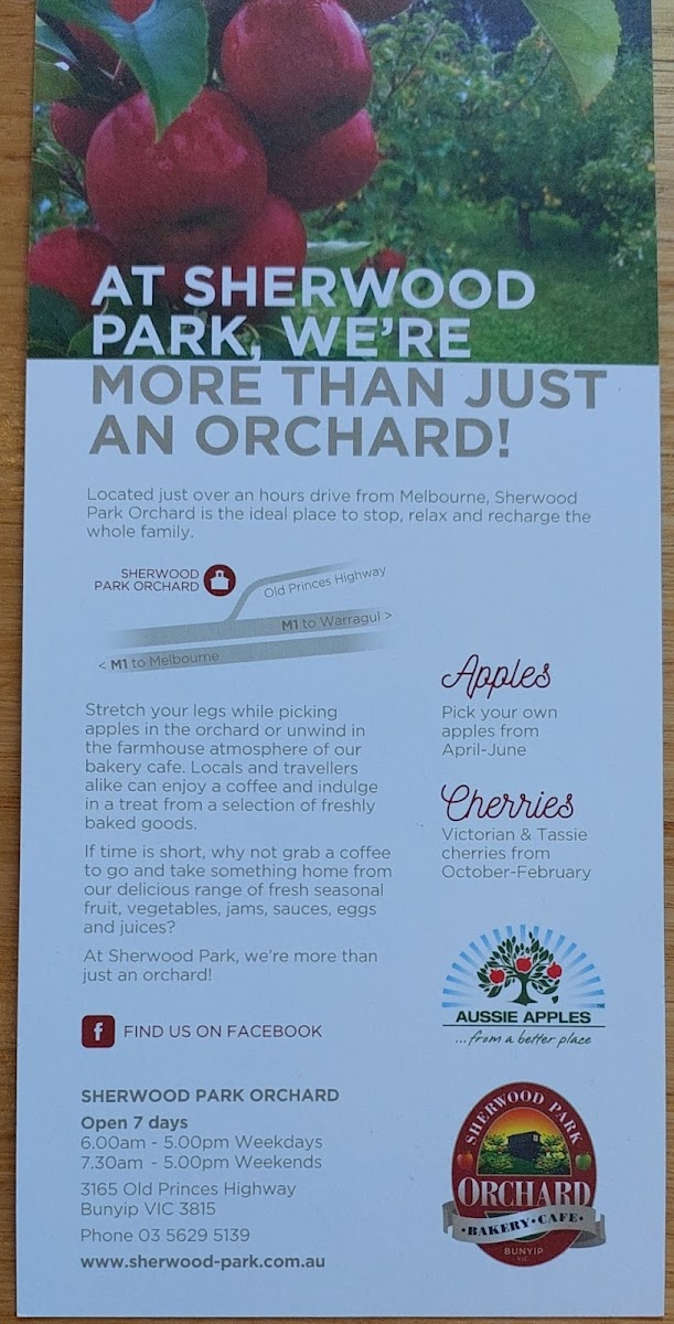 Sherwood Park Orchard Photo Menu 9