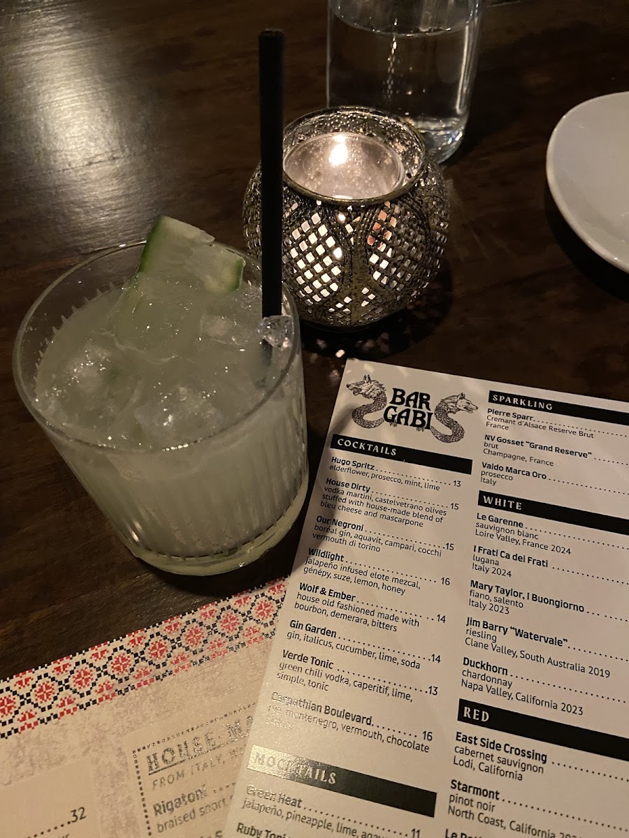 Bar Gabi Photo Menu 10