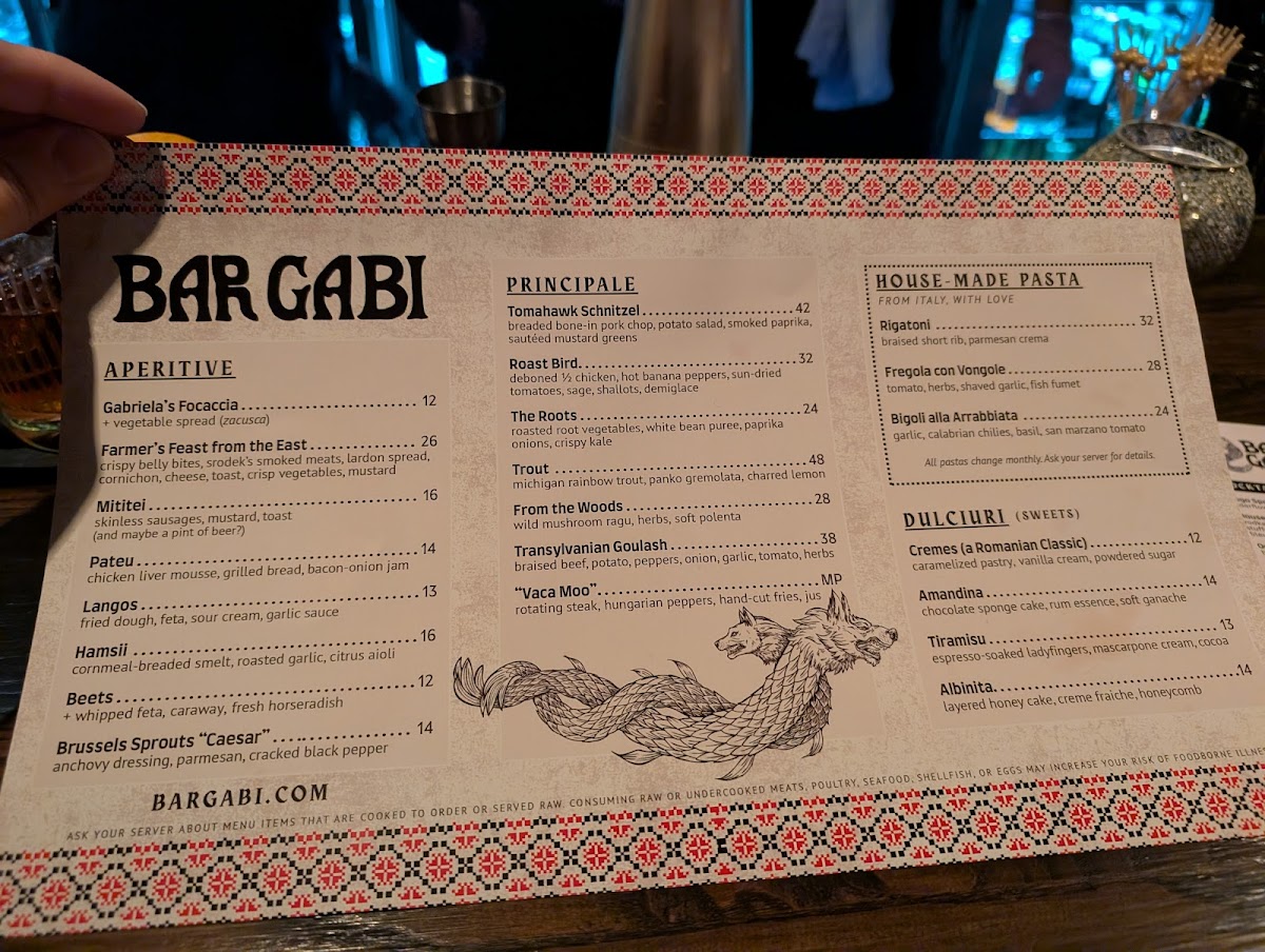 Bar Gabi Photo Menu 6