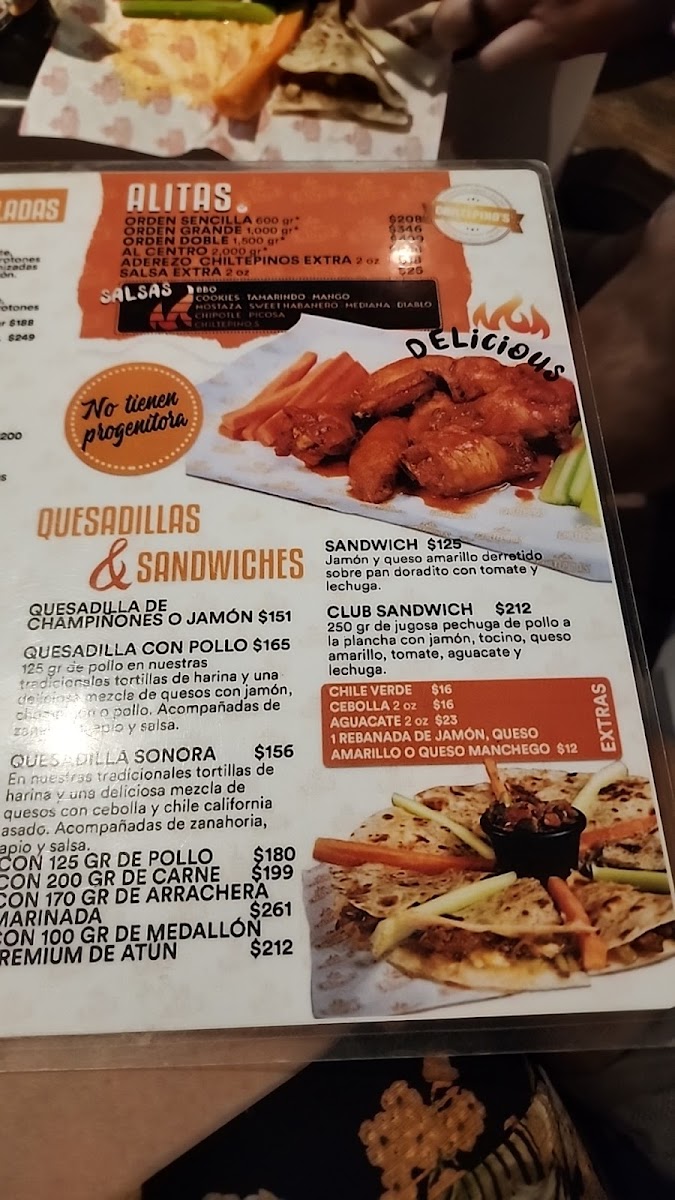 Chiltepinos Wings San Carlos Photo Menu 6
