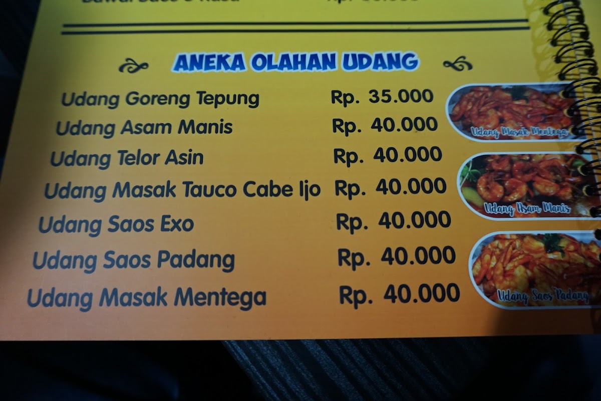 Resto Ikan Bakar 88 dan kolam renang Photo Menu 4