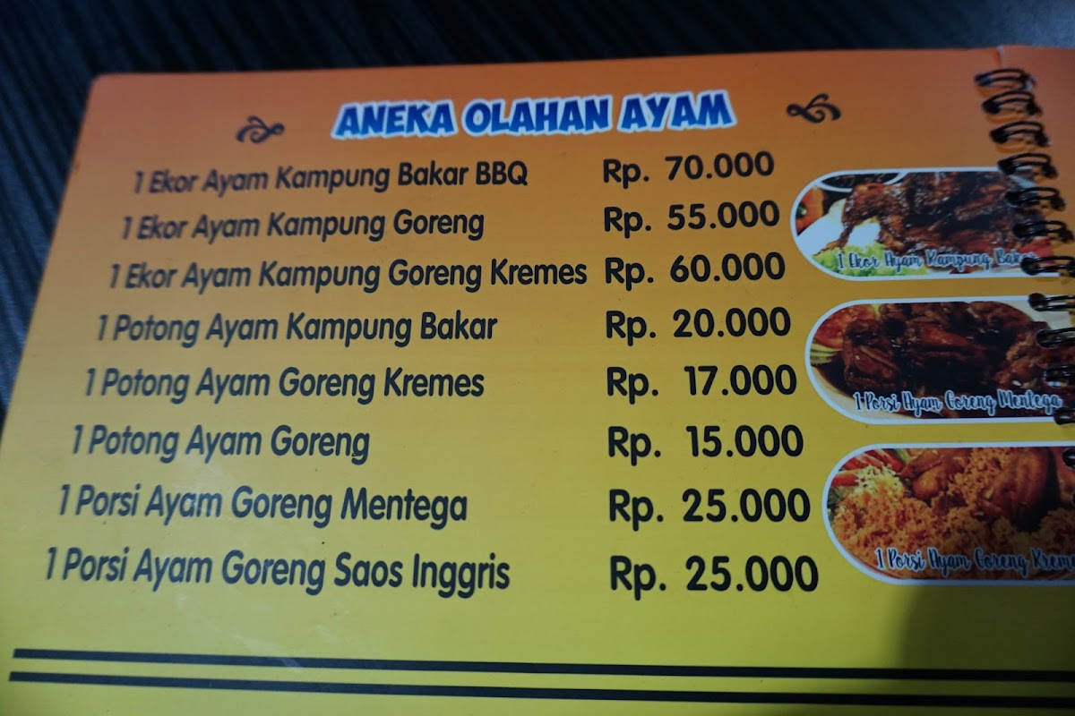 Resto Ikan Bakar 88 dan kolam renang Photo Menu 6