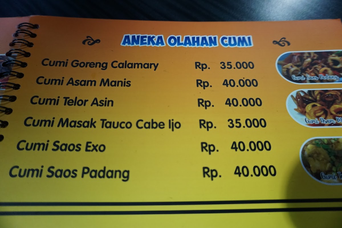 Resto Ikan Bakar 88 dan kolam renang Photo Menu 7